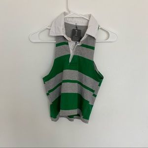 Urban outfitters cropped polo